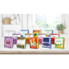 Peeling soap sponges