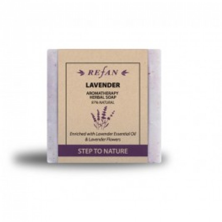 Herbal soap with lavender