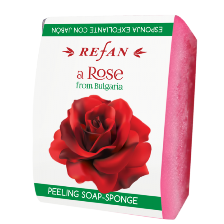 A Rose from Bulgaria PEELING SOAP-SPONGE