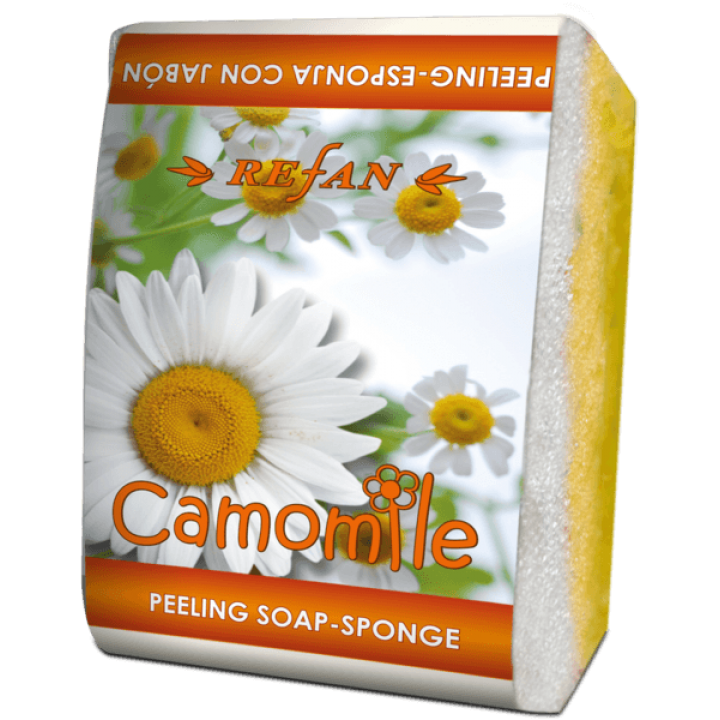 Peeling soap sponges PEELING SOAP-SPONGE CAMOMILE
