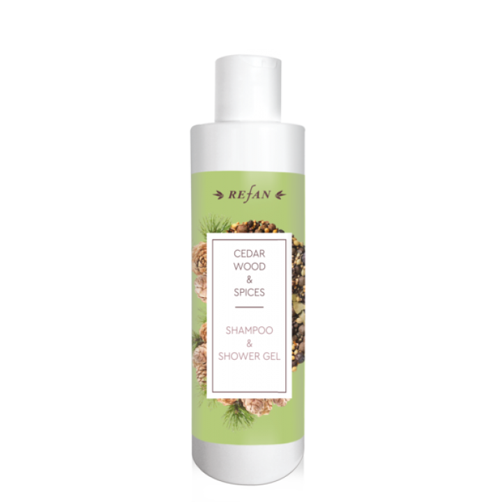 Cedar wood&Spices SHAMPOO AND SHOWER-GEL